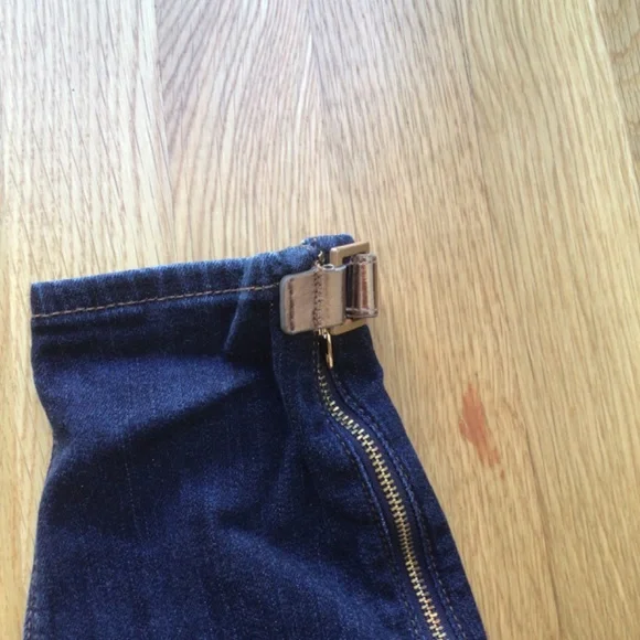 WHBM Skinny Ankle Buckle Accent Darkwash Jeans sz 2 - Picture 6 of 7